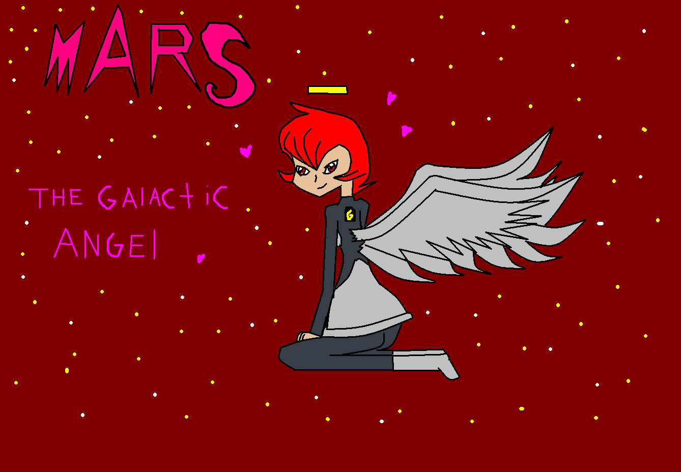 Commander Mars the Galactic Angel by GalacticSaturn