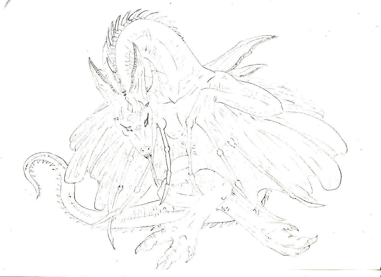 Vesper, Dragon of the west by Galaxialconda