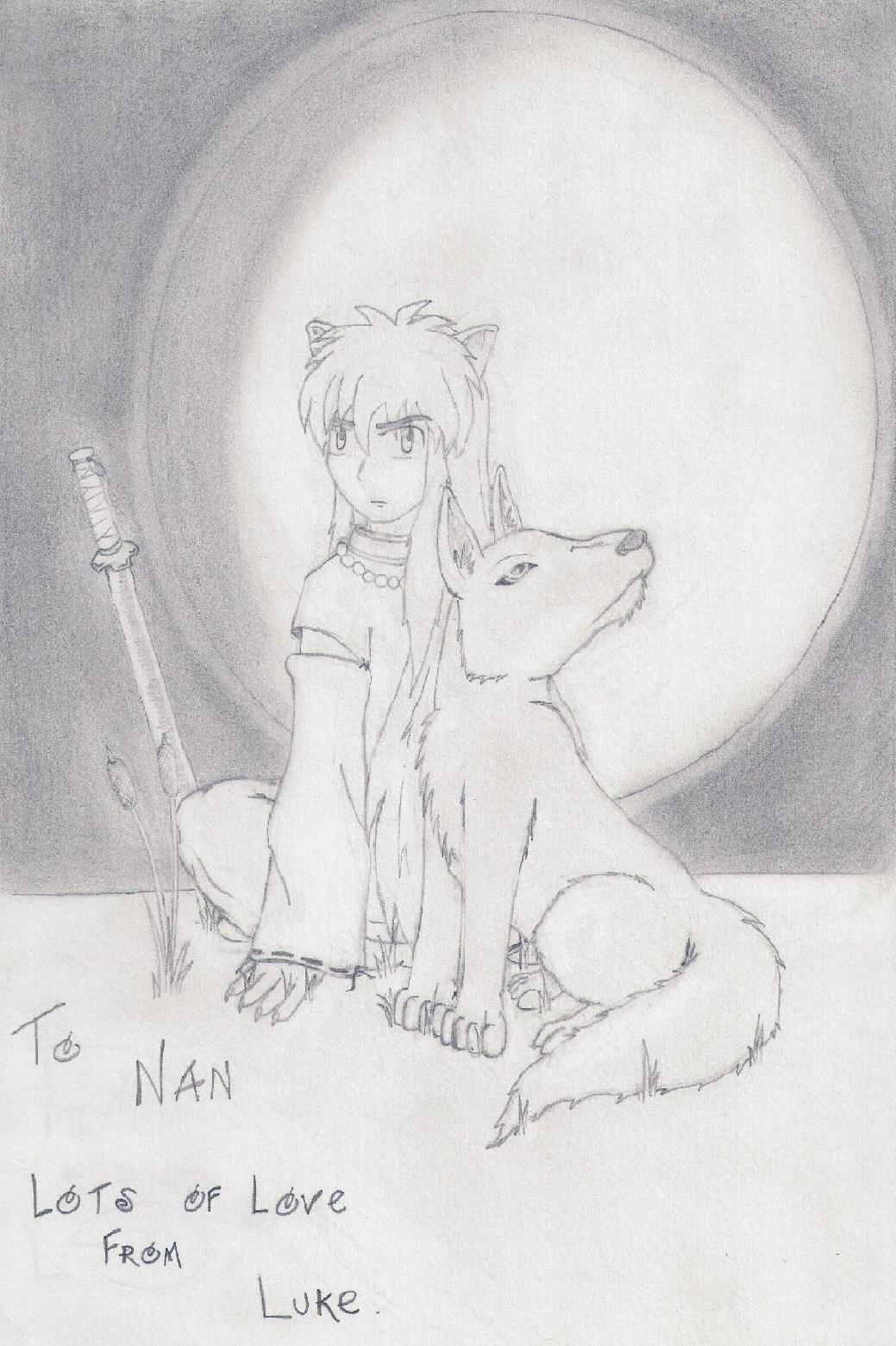 Actually Inuyasha this time =P by Galaxialconda