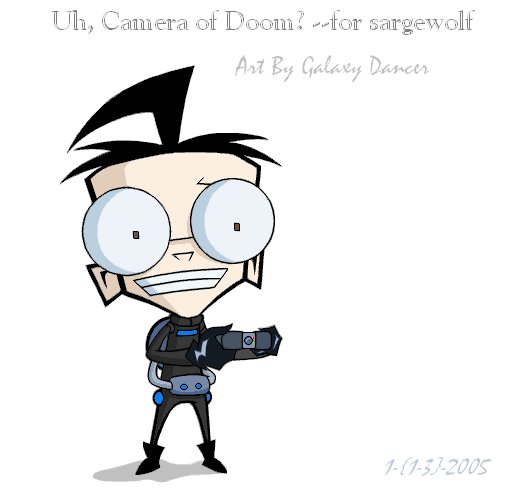 *Uh, Camera of Doom? --for sargewolf* by GalaxyDancer