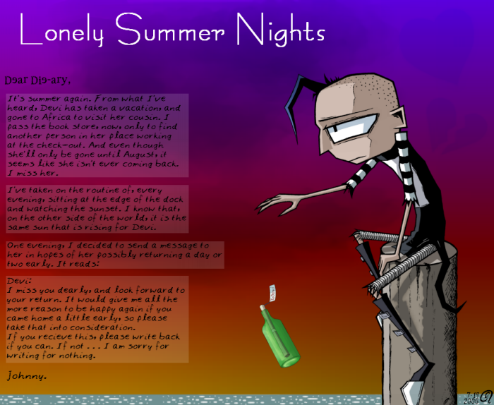 *Lonely Summer Nights* by GalaxyDancer