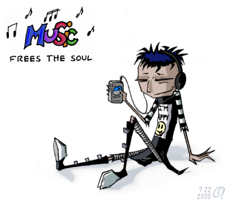 *Music Frees The Soul* by GalaxyDancer