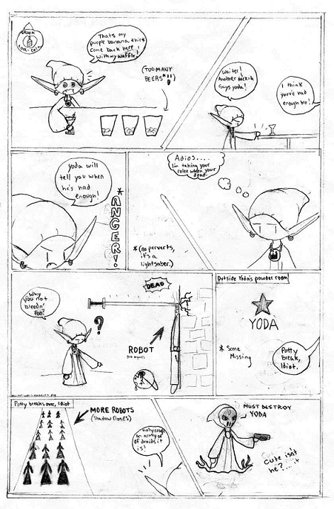 yoda in teh club pg.1 by GameGrave05