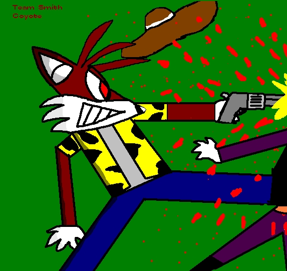 Coyote vs. Nack by GamerJay