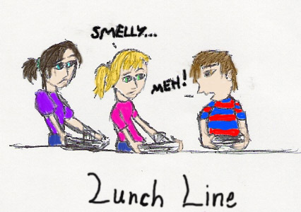 The Lunch Line by GannysGirl