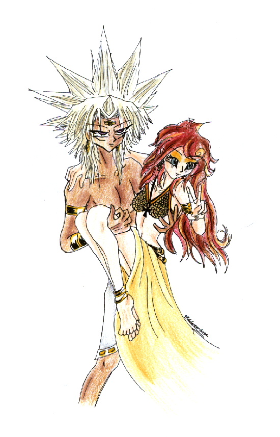 Cowqueen_13 & Yami Marik 4 *Cowqueen_13* by Gardian_of_the_shadow_relm