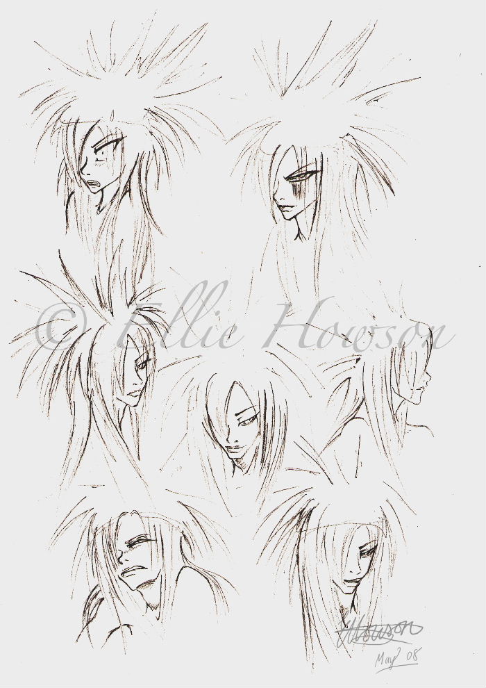 Eiji - Expression doodles o_0??? by Gardian_of_the_shadow_relm