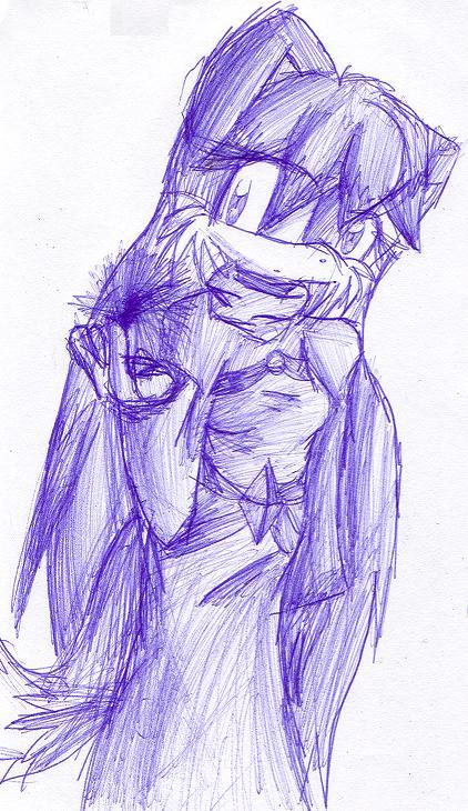 Nightshade ::Pen Drawing: by Garnet-Hedgehog