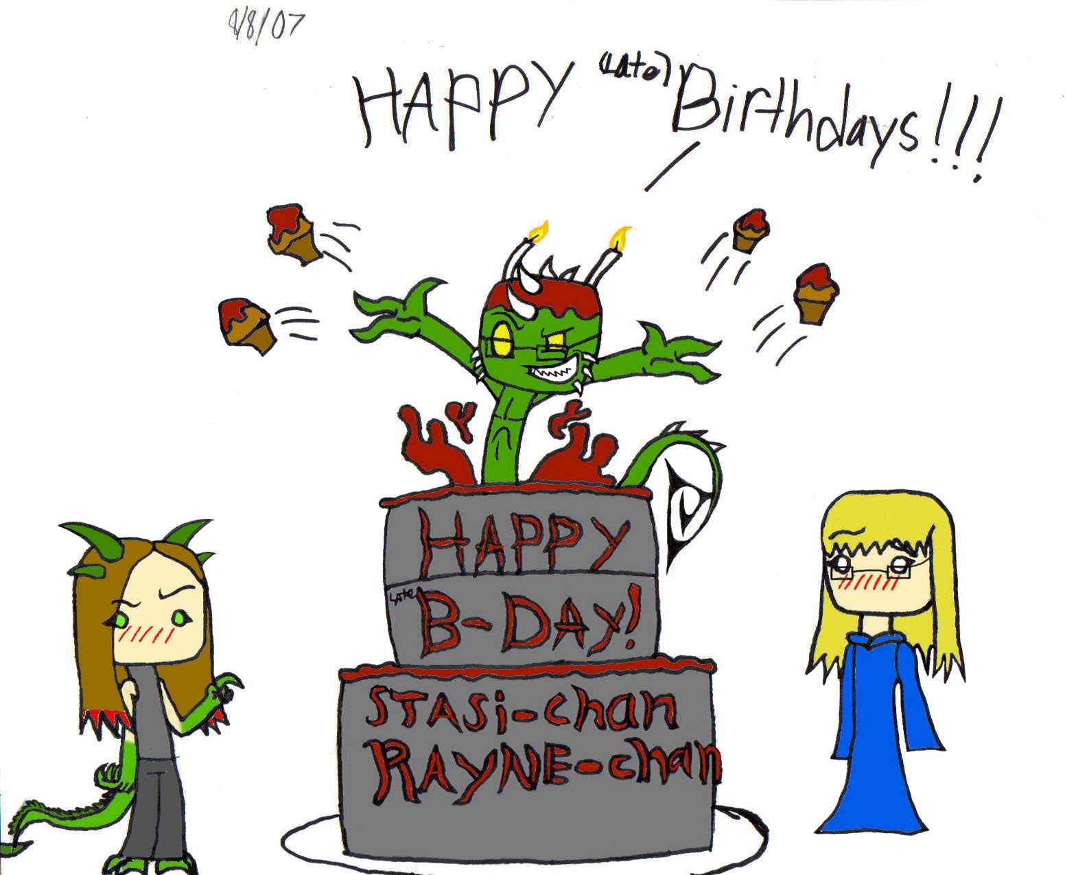 SUPER SUPER LATE B-day pic by Geckon_Lord_of_geckos