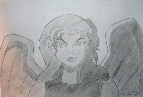 Hawkgirl by Gee