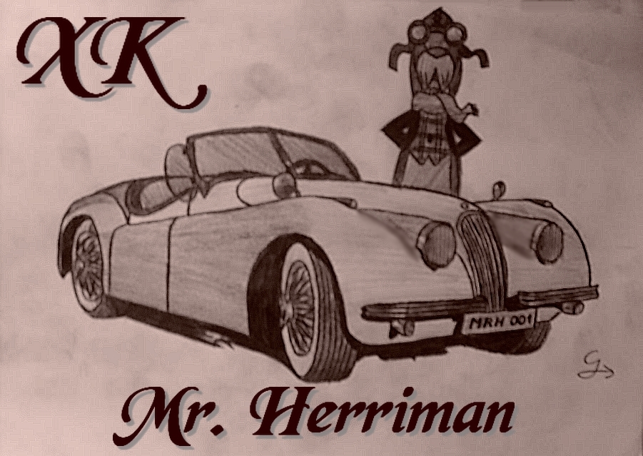 Mr. Herriman - Jaguar XK by Gee