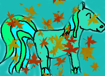 pony with a flat bum by Gelarwing