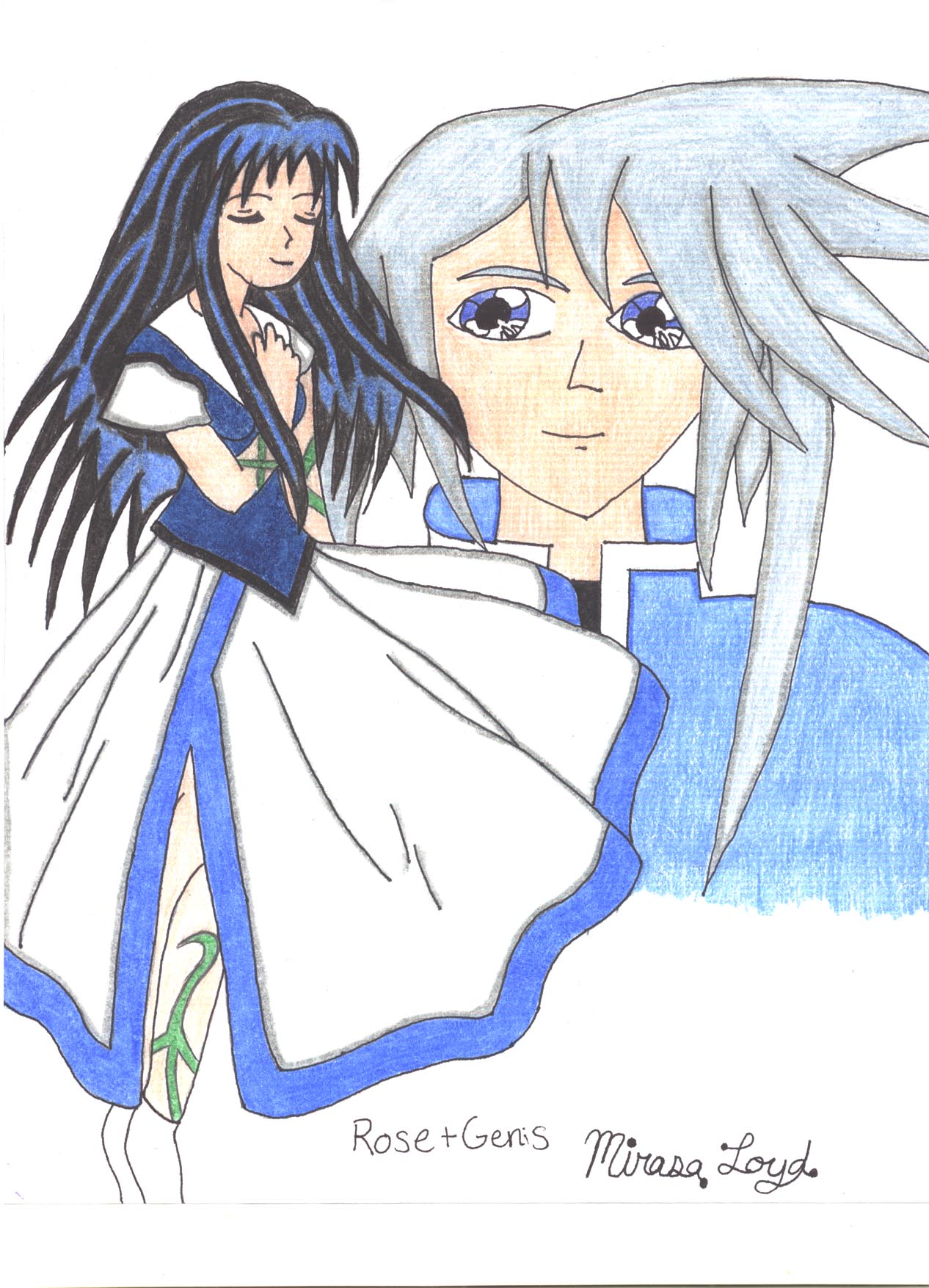 Rose & Genis by GenisSage13