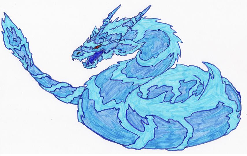 Water Dragon by GeoGreymon
