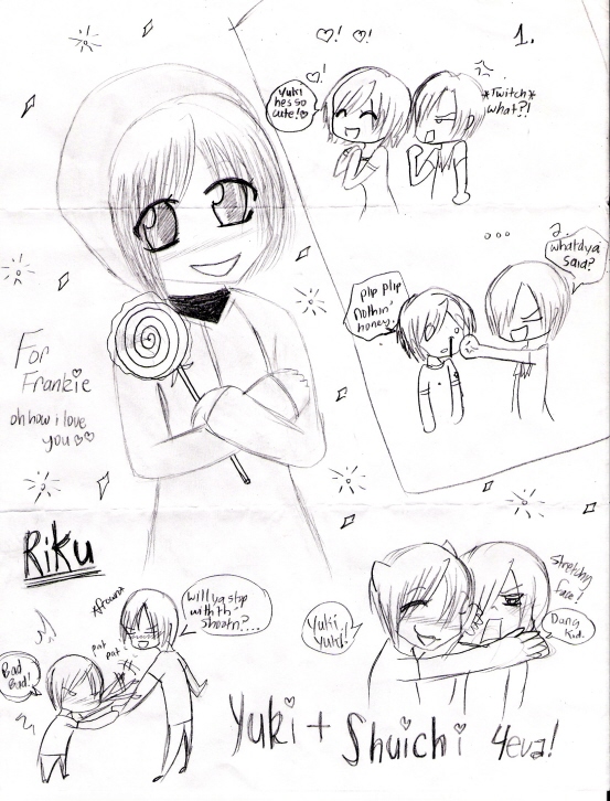 Yuki and Shuichi forever byGerardWay2008 by Gerardway2008