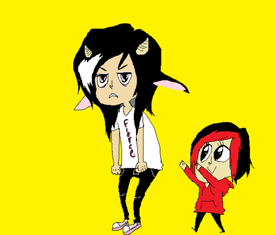 pue faux and alienaa by Gerardway2008