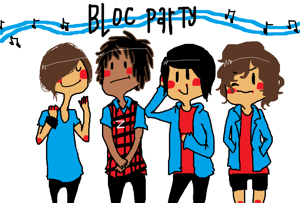 bloc party by Gerardway2008