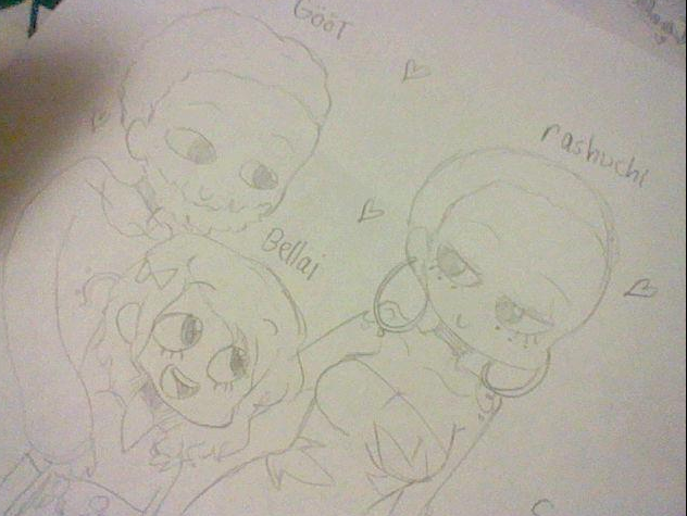 good ol bellai and her family~ by Gerardway2008