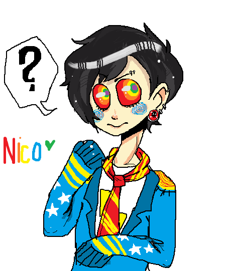 nico faceee by Gerardway2008