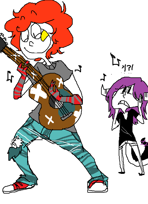 its okay cross its just play fun... by Gerardway2008