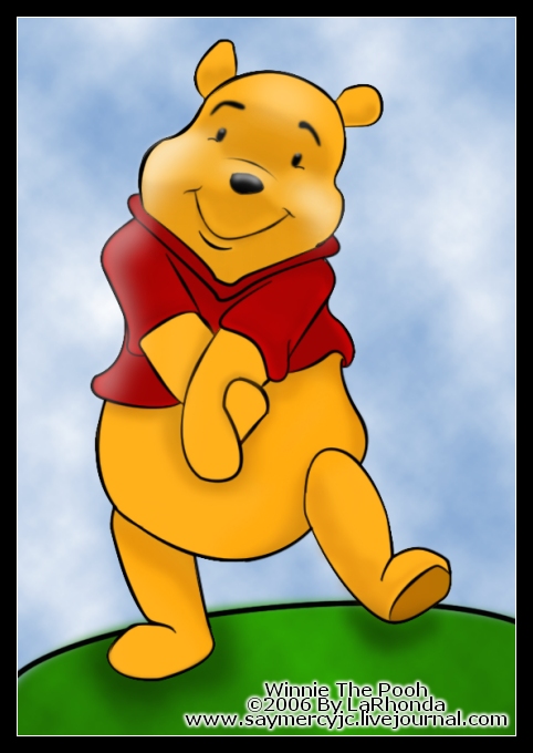 .::Winnie The Pooh::. Colored by GettinHotWithJC