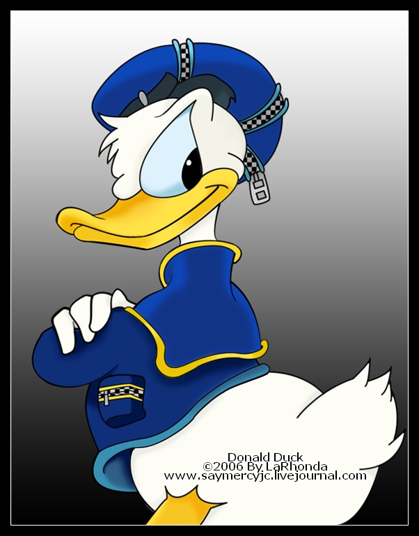 .::Donald Duck::. Colored by GettinHotWithJC