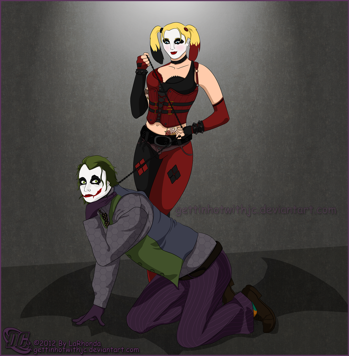 The Joker and Harely Quinn by GettinHotWithJC