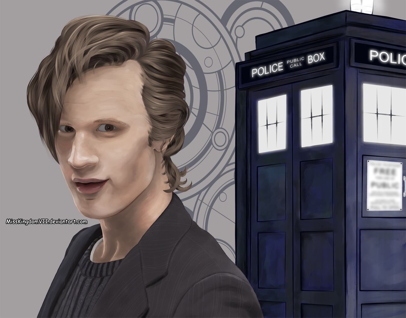 Doctor Who Matt Smith by GettinHotWithJC