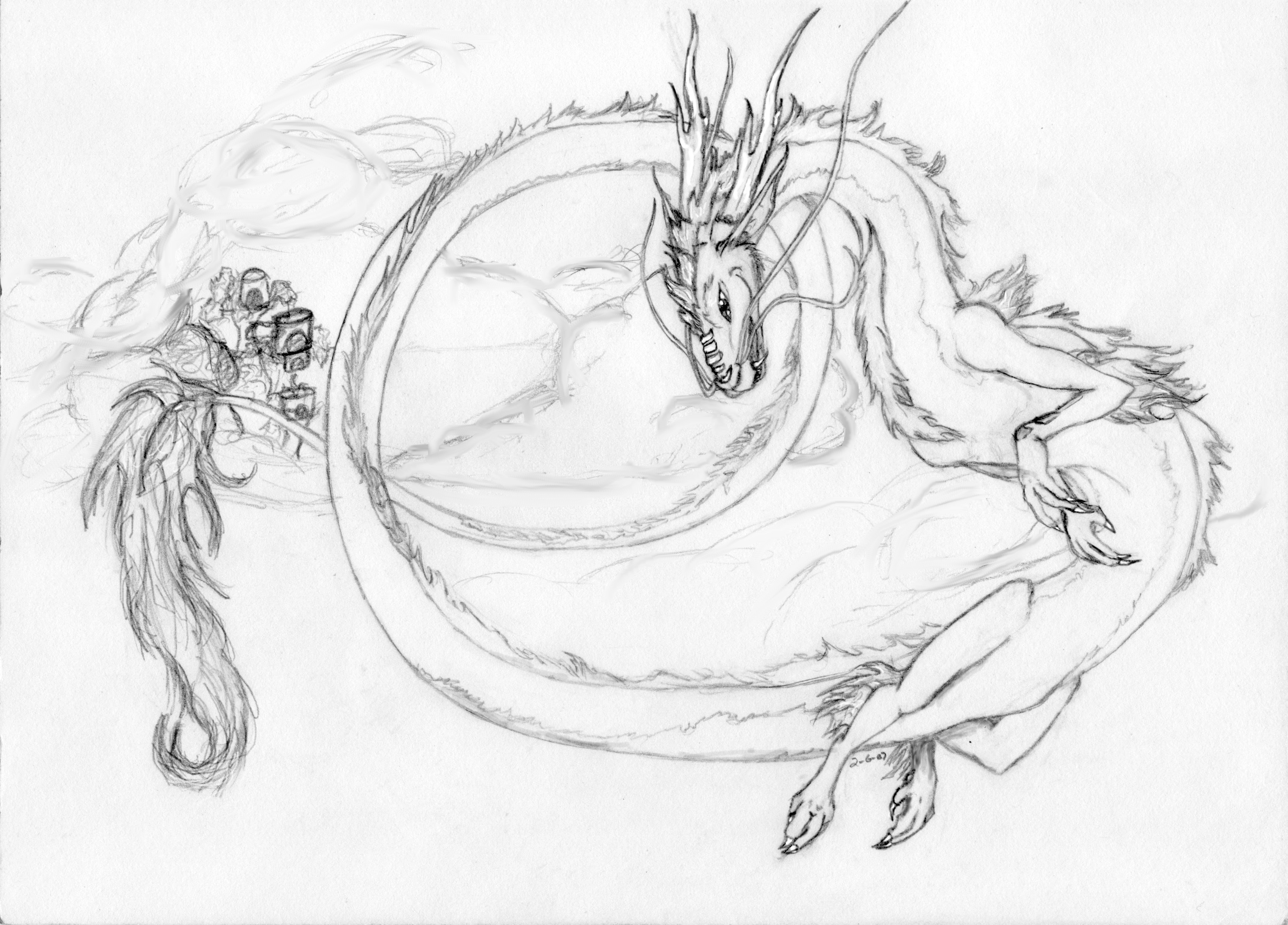 Gata the Dragon by GhostArt6