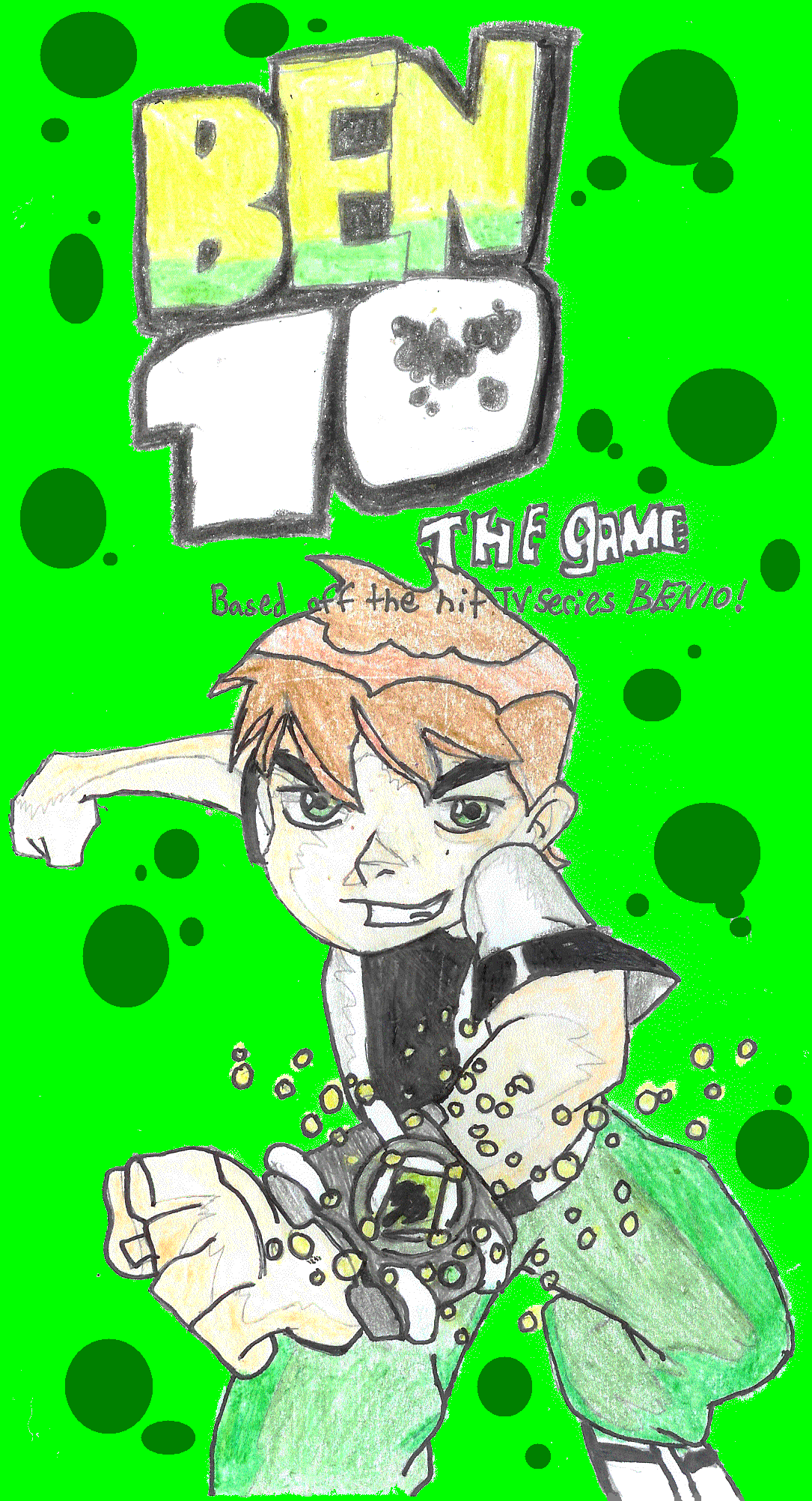 Ben 10 game cover by GhostFreak060