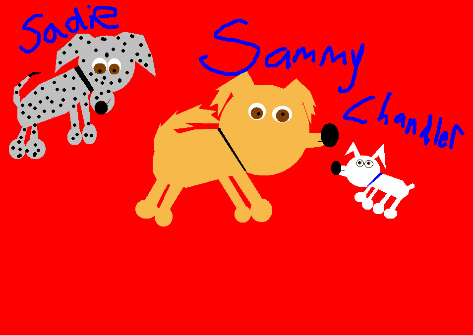 Sammy, Sadie, Chandler by GhostGirl22