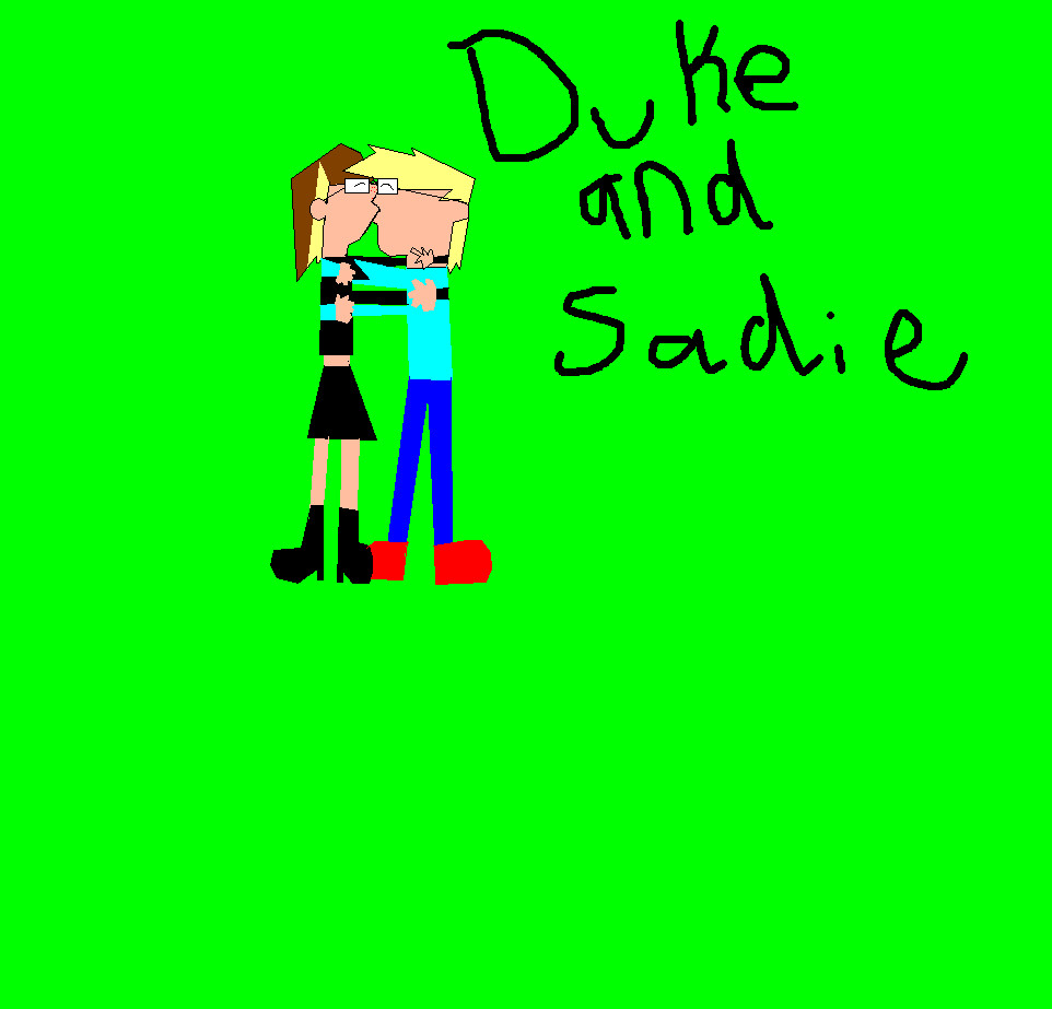 Duke and Sadie by GhostGirl22