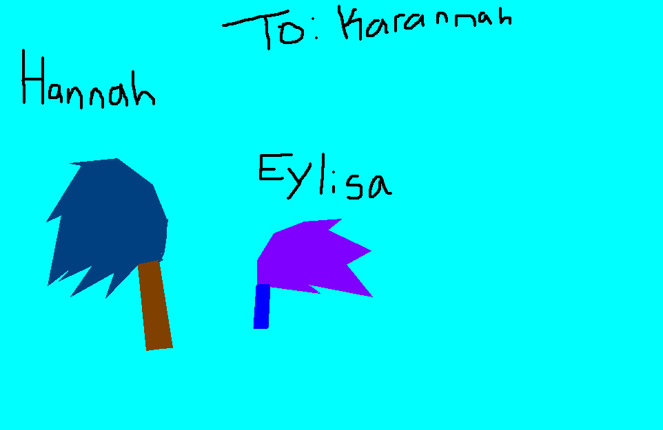 Hannah and Eylisa for Karannah by GhostGirl22