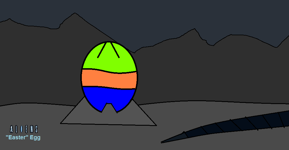 Aliens: Easter Egg by GhostHunter94
