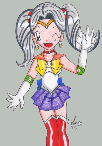 Sailor Diamond by GhostPrincess