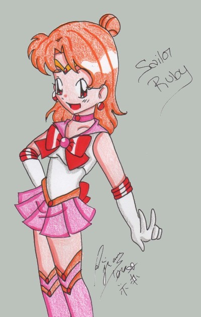 Sailor Ruby by GhostPrincess
