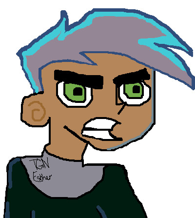 Crappy Danny Phantom Drawing by Ghostly