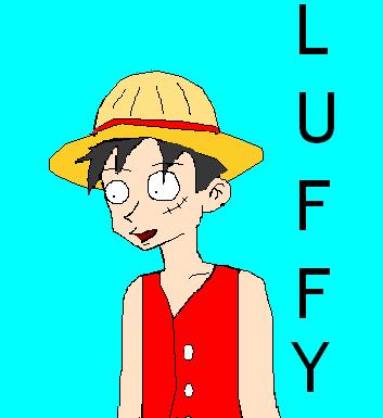 Monkey D. Luffy; Family Guy Style! by Gigi-man