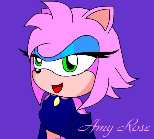 Amy Rose(different look) by Girl_From_ChainGang