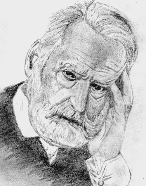 Victor Hugo by Giston