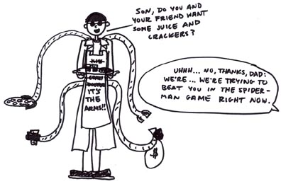 Doctor Octopus and Son by GlassEyeWisconsin