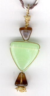 Jade Pendant by GlassEyeWisconsin