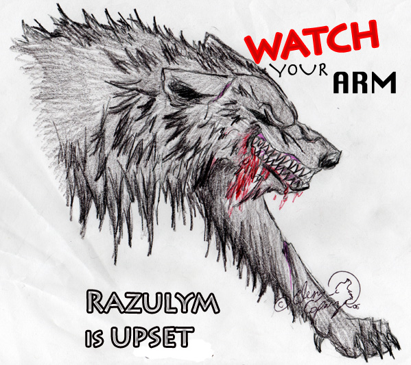 Watch Your Arm... by GoddessOfTheWolves