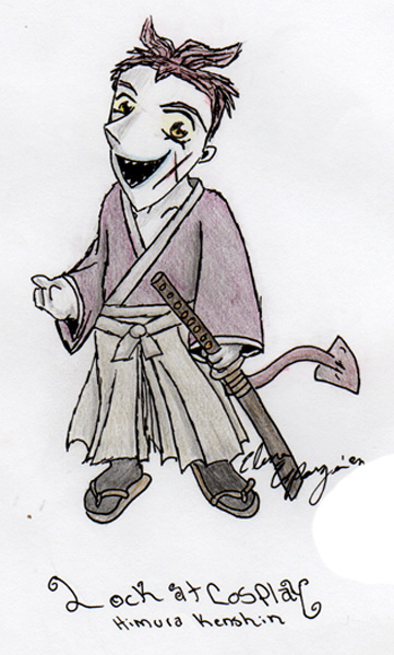 Looky! It's Kenshin! (not) by GoddessOfTheWolves