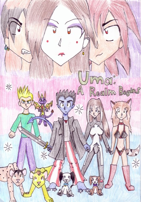 Uma: A Realm Begins Comic Cover by GojakInucrawler