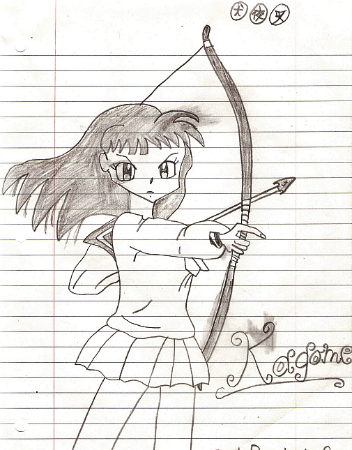 Kagome (from three years ago) by GojakInucrawler