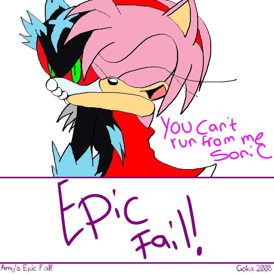 Amy's Epic Fail by Goka