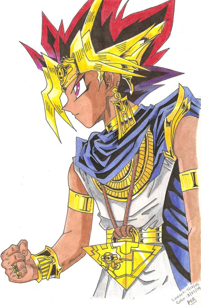 Atem in color by Goki_chan