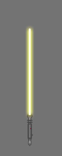 Jedi Lightsaber 4 (Yellow) by GoldenRhydon