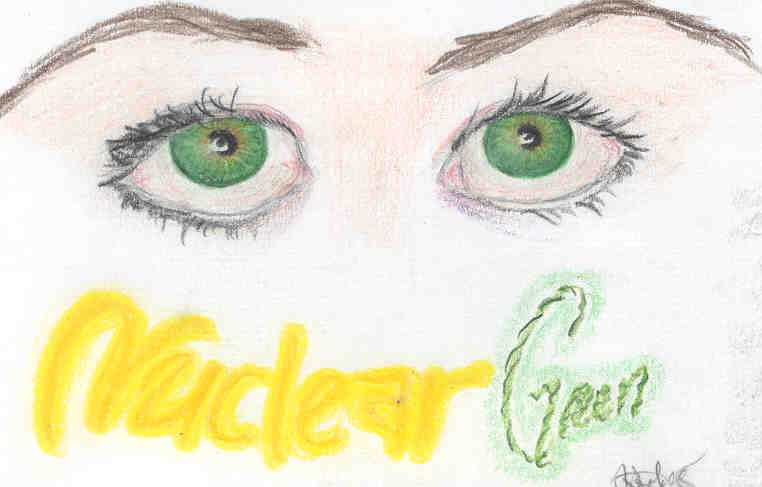 Nuclear Green Eyes by GollumRox